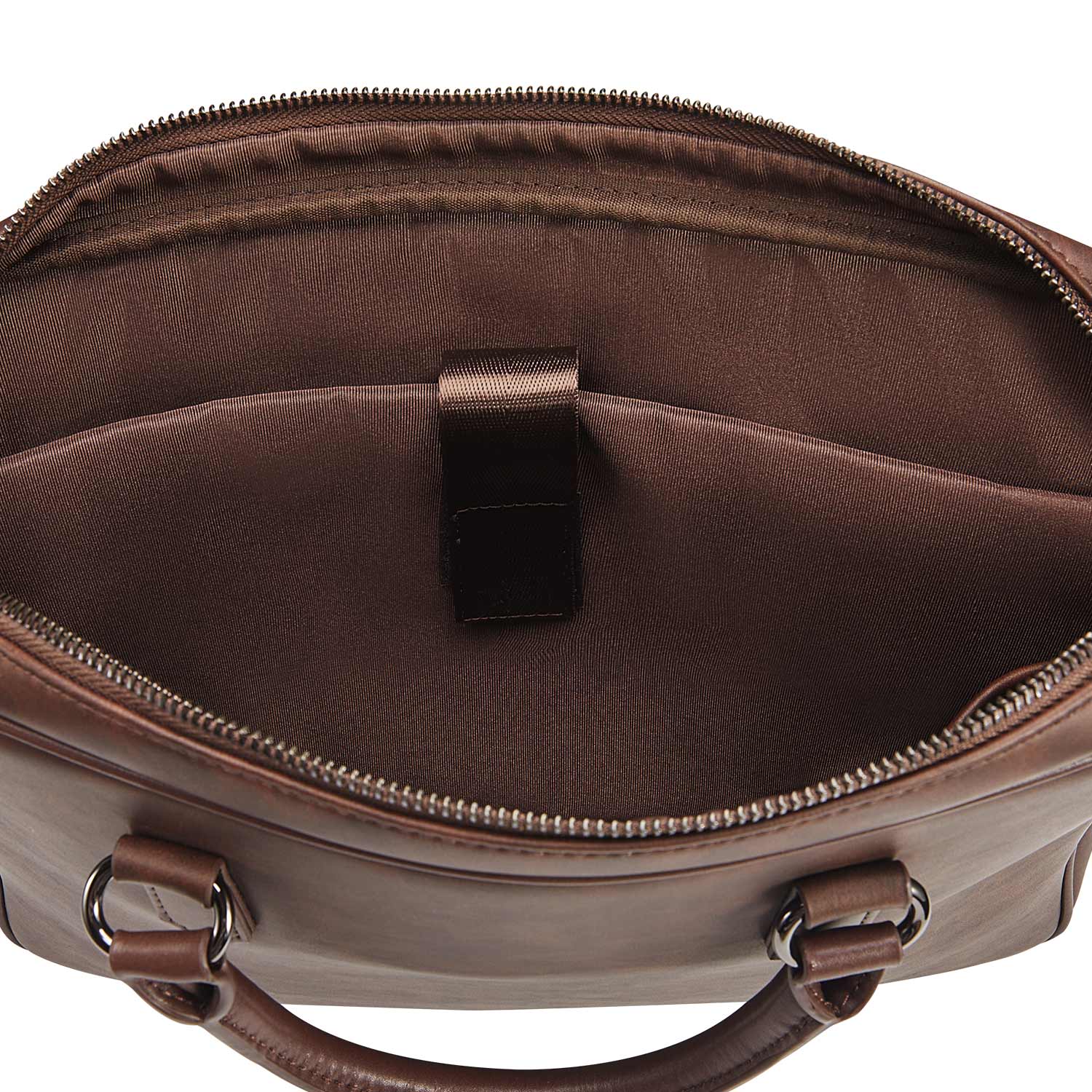 Victoria Hyde Daniel modern briefcase, microfibre leather laptop bag with organizer, ideal for businessmen, sustainable, timeless design.