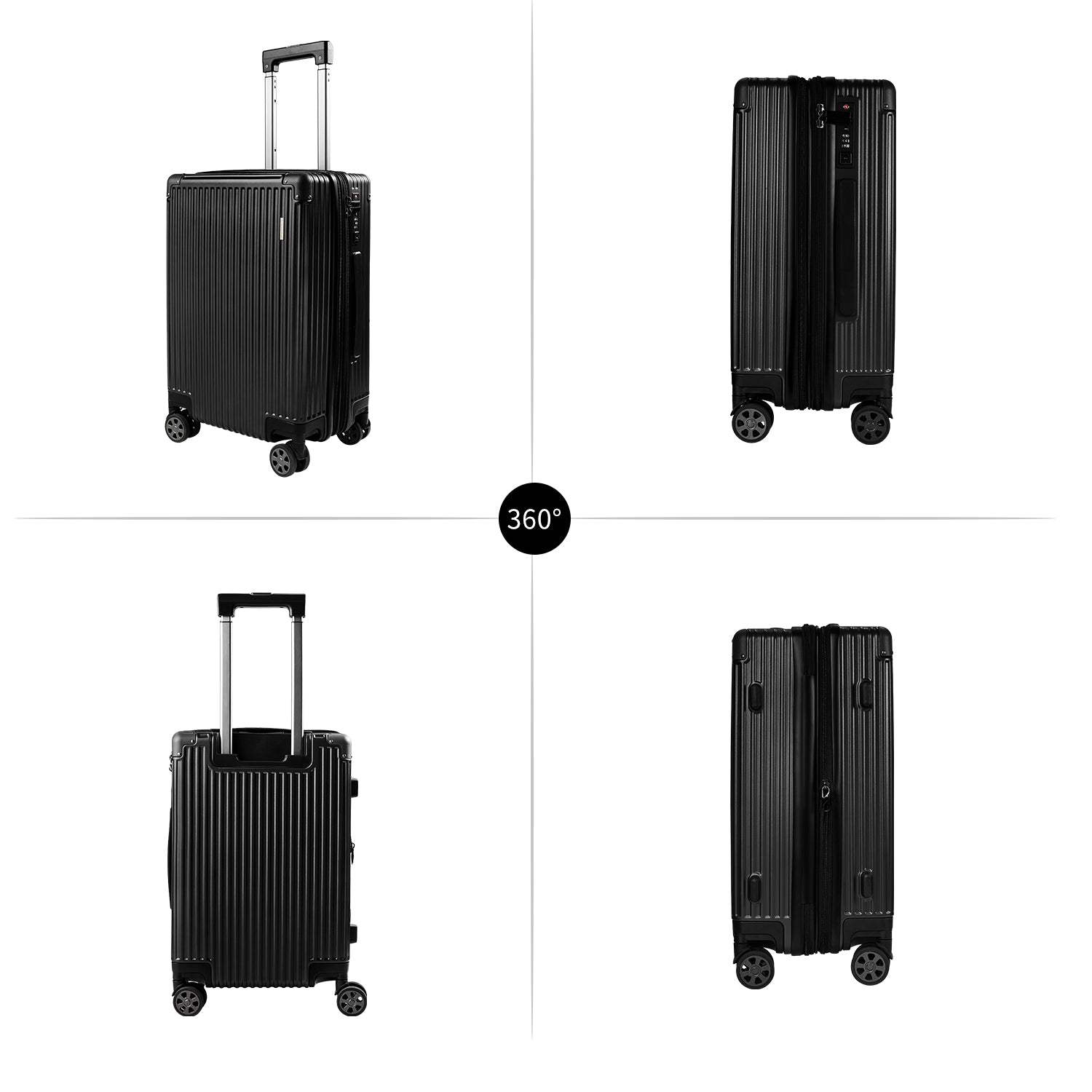 Victoria Hyde Dexter Trolley – compact polycarbonate suitcase with TSA lock, durable handles, lightweight design for comfortable travel.