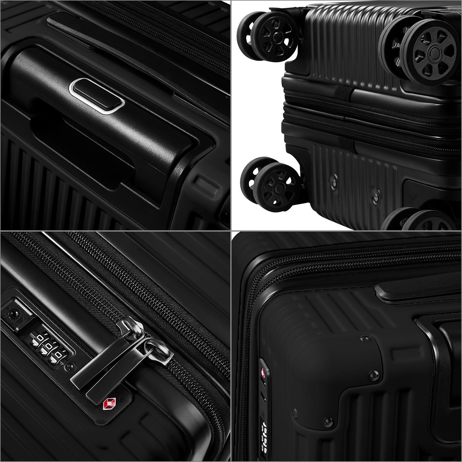 Victoria Hyde Dexter Trolley – compact polycarbonate suitcase with TSA lock, durable handles, lightweight design for comfortable travel.