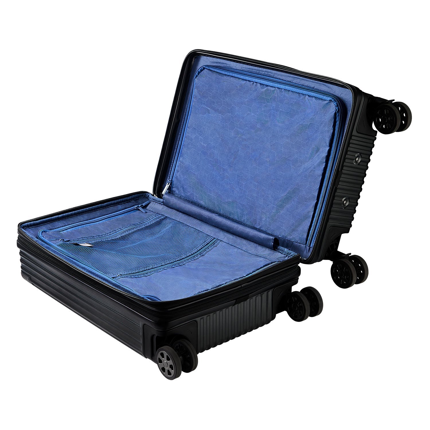 Victoria Hyde Dexter Trolley – compact polycarbonate suitcase with TSA lock, durable handles, lightweight design for comfortable travel.