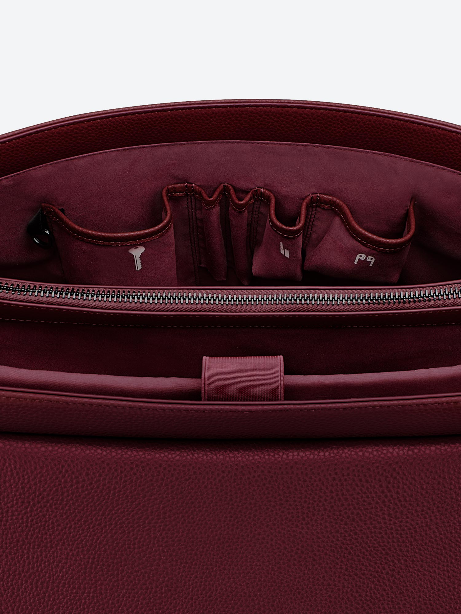 Victoria Hyde Jolene large green work bag: vegan, water-repellent, scratch-resistant. Padded 15" laptop compartment, removable cosmetic bag. Dimensions 37x26.5x16 cm.
