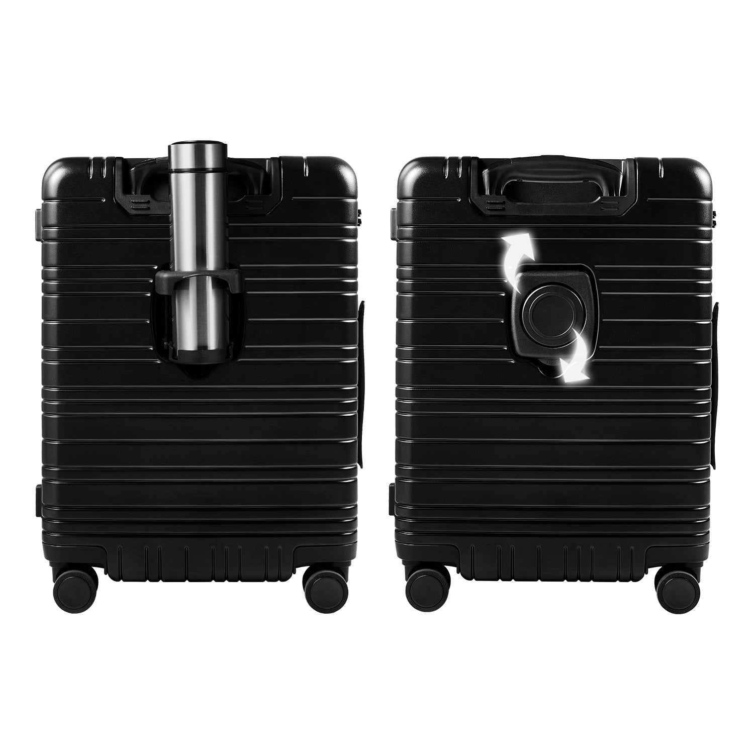 Victoria Hyde Super Woman Trolley – compact lightweight PC suitcase, TSA lock, Hinomoto wheels, foldable drink holder, ideal for travel