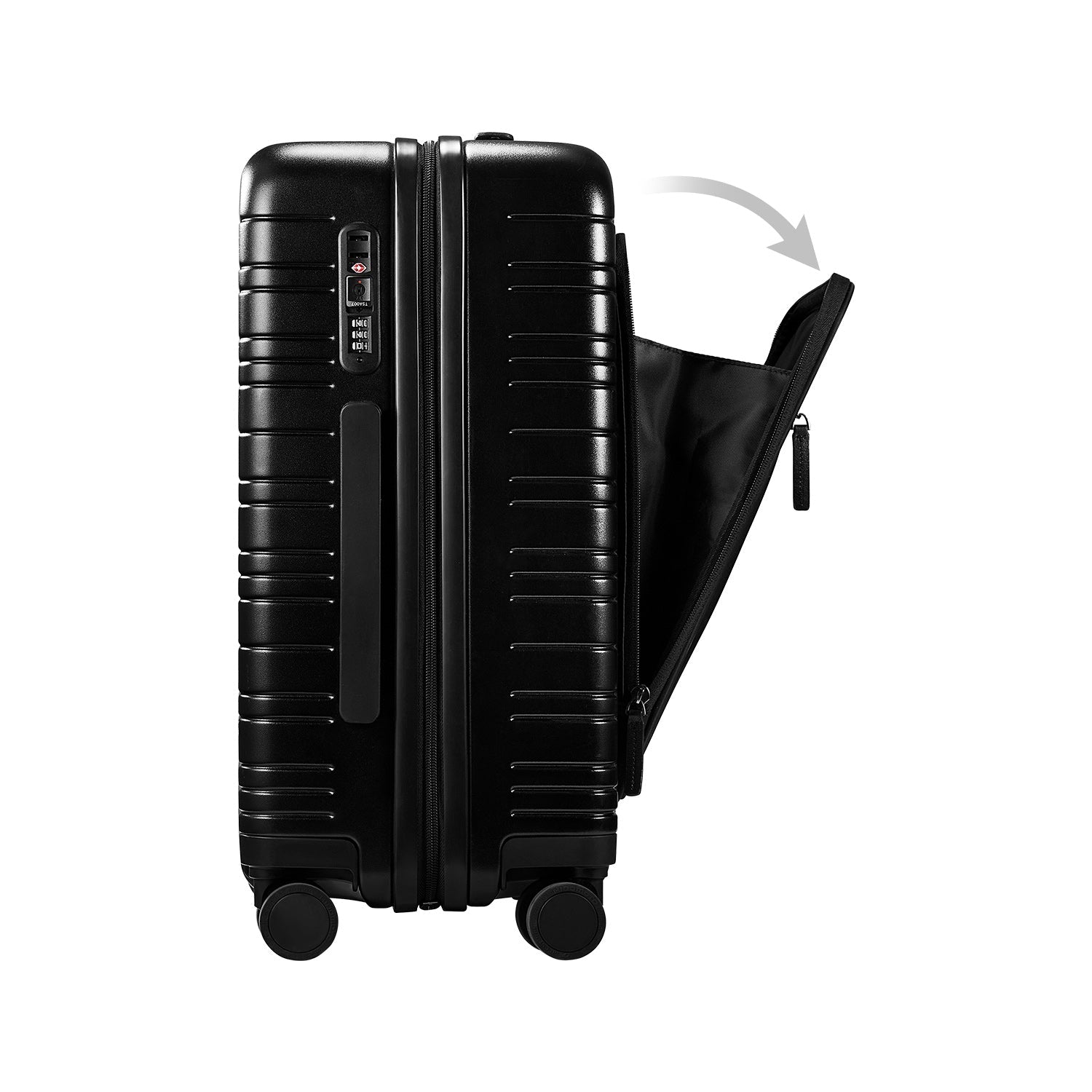 Victoria Hyde Super Woman Trolley – compact lightweight PC suitcase, TSA lock, Hinomoto wheels, foldable drink holder, ideal for travel