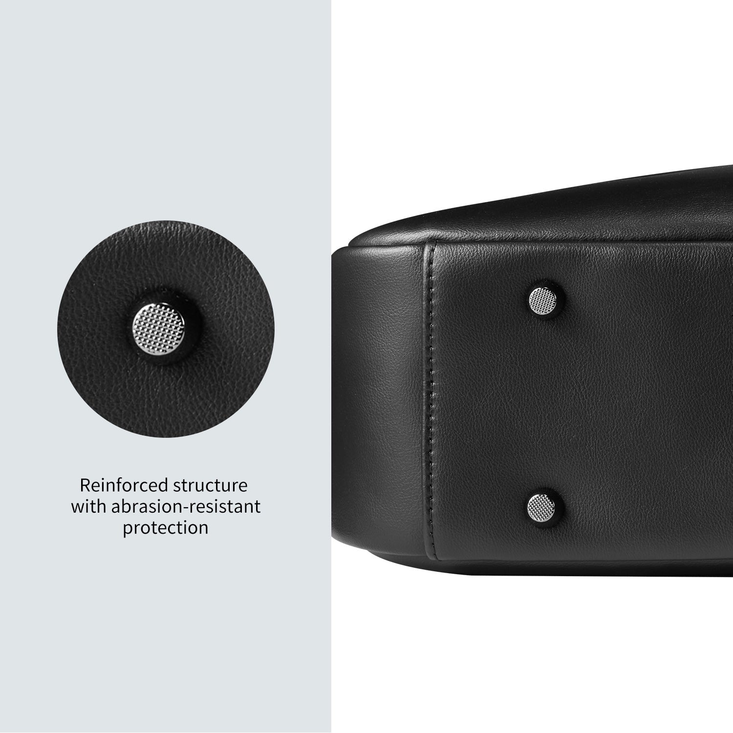 Victoria Hyde New Work Business Bag – elegant black briefcase with laptop compartment, microfiber leather look, organizer, and sustainable Shandong silk. Unisex carry/shoulder bag.