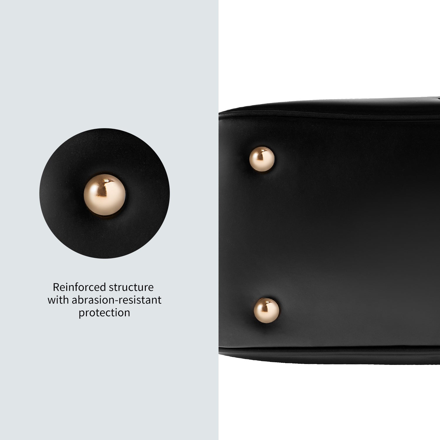 Victoria Hyde Margaret Small black work bag – timeless vegan briefcase with tablet compartment, smart organizer, removable cosmetic pouch, water-repellent. Perfect for professional women.