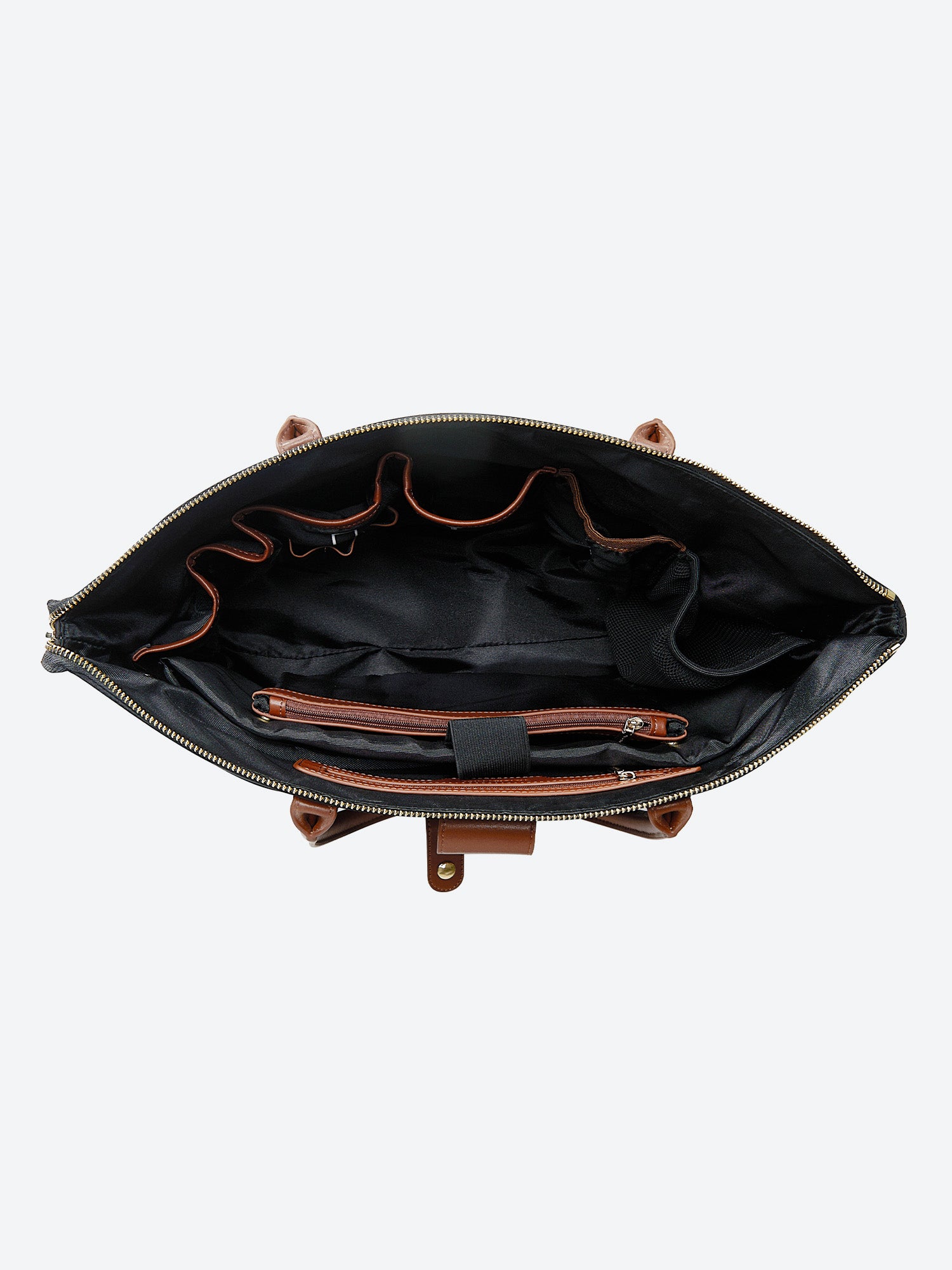 Victoria Hyde Eva Black new work bag – lightweight nylon, laptop/tablet compartment, smart organizer, vegan, water-repellent, scratch-resistant. Ideal for professional women.