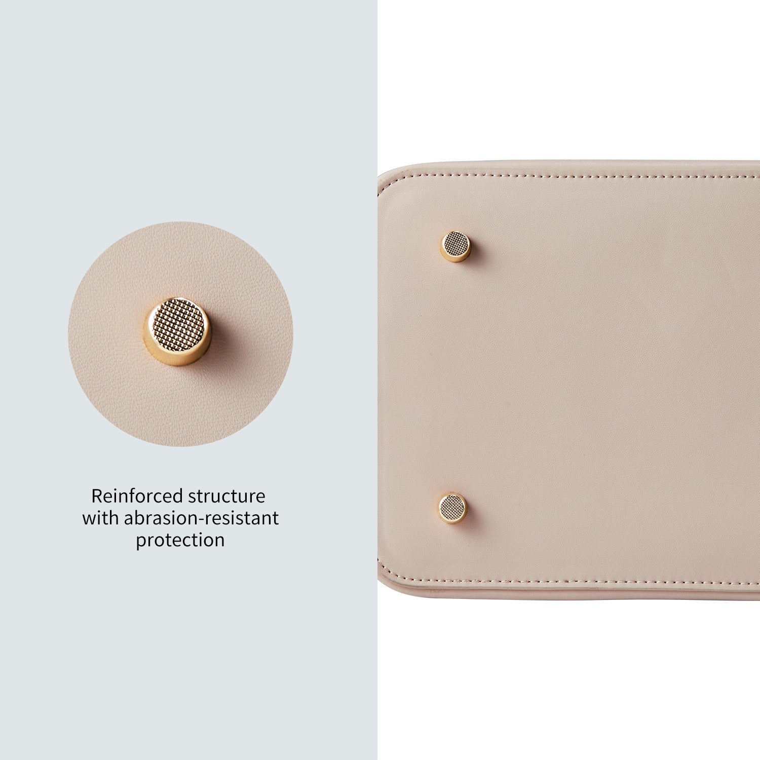 Victoria Hyde Kloey Large work bag in Moon White. Minimalist vegan leather tote with laptop compartment, water-repellent, scratch-resistant. Perfect for professional women.