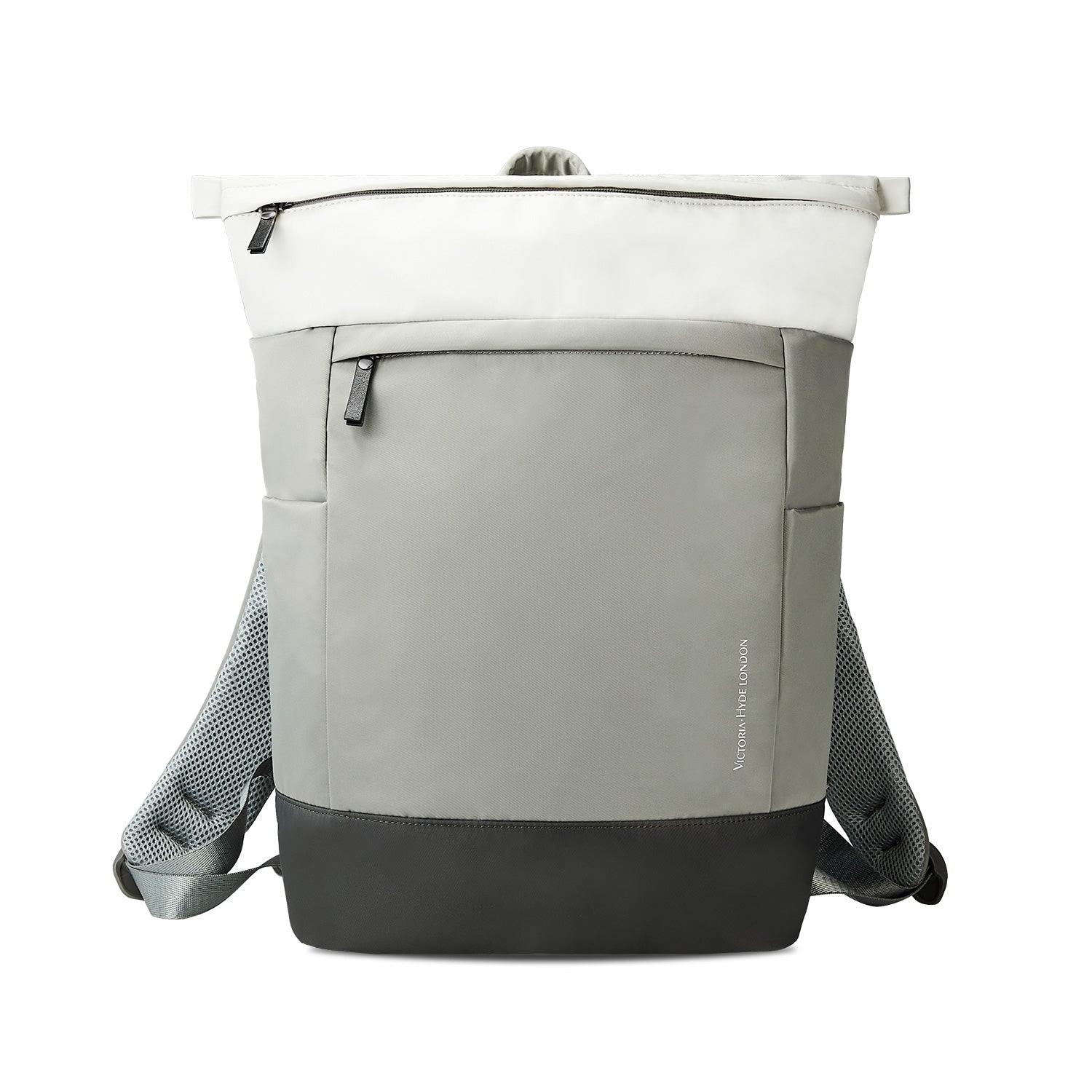 Victoria Hyde Wendy unisex work backpack in nylon with laptop compartment, Shandong silk lining, smart organization for commuters.