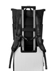 Victoria Hyde Wendy unisex work backpack, nylon with silk lining, laptop compartment, spacious and elegant for commuters and professionals.