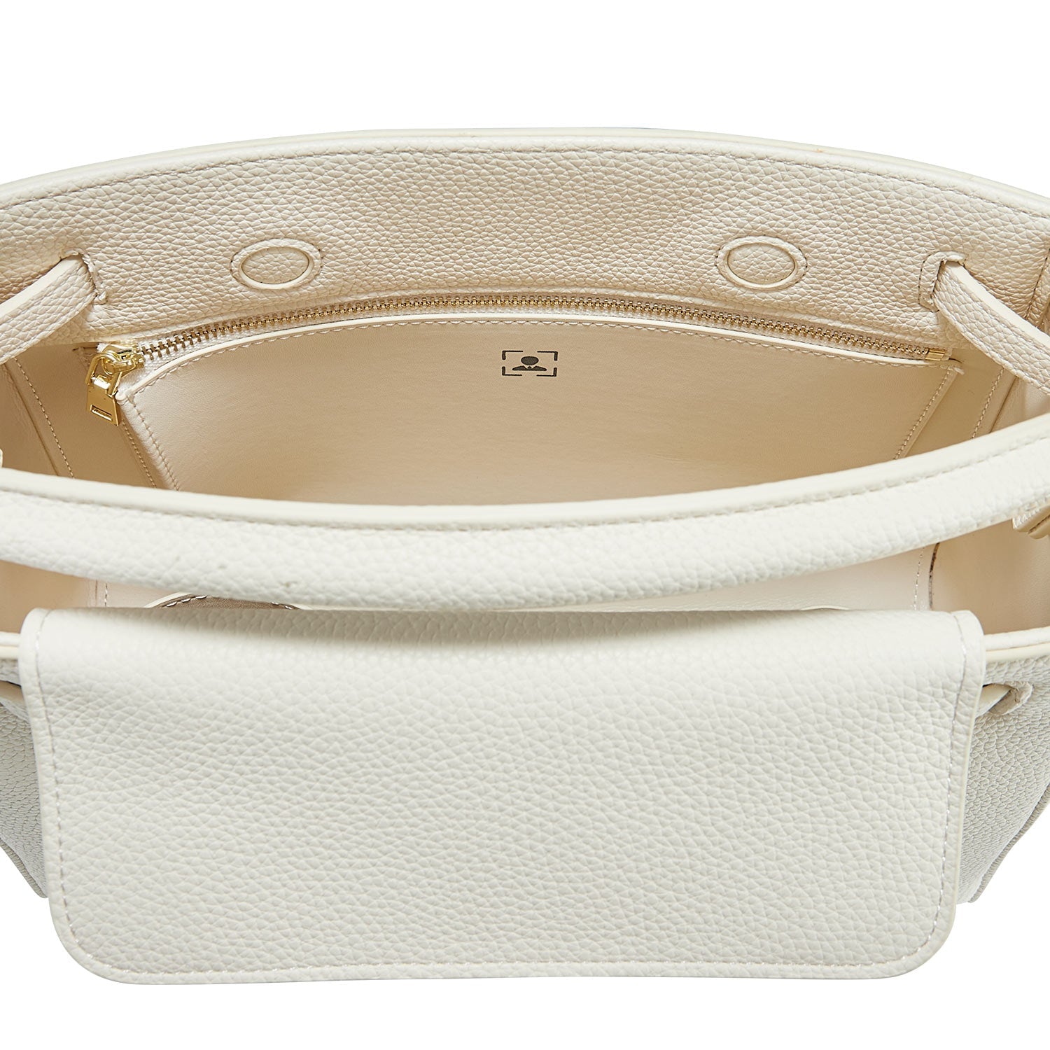 Victoria Hyde Victoria III crossbody work bag in PU leather with gold hardware, fits 12.9" tablet, organized interior for professional women.