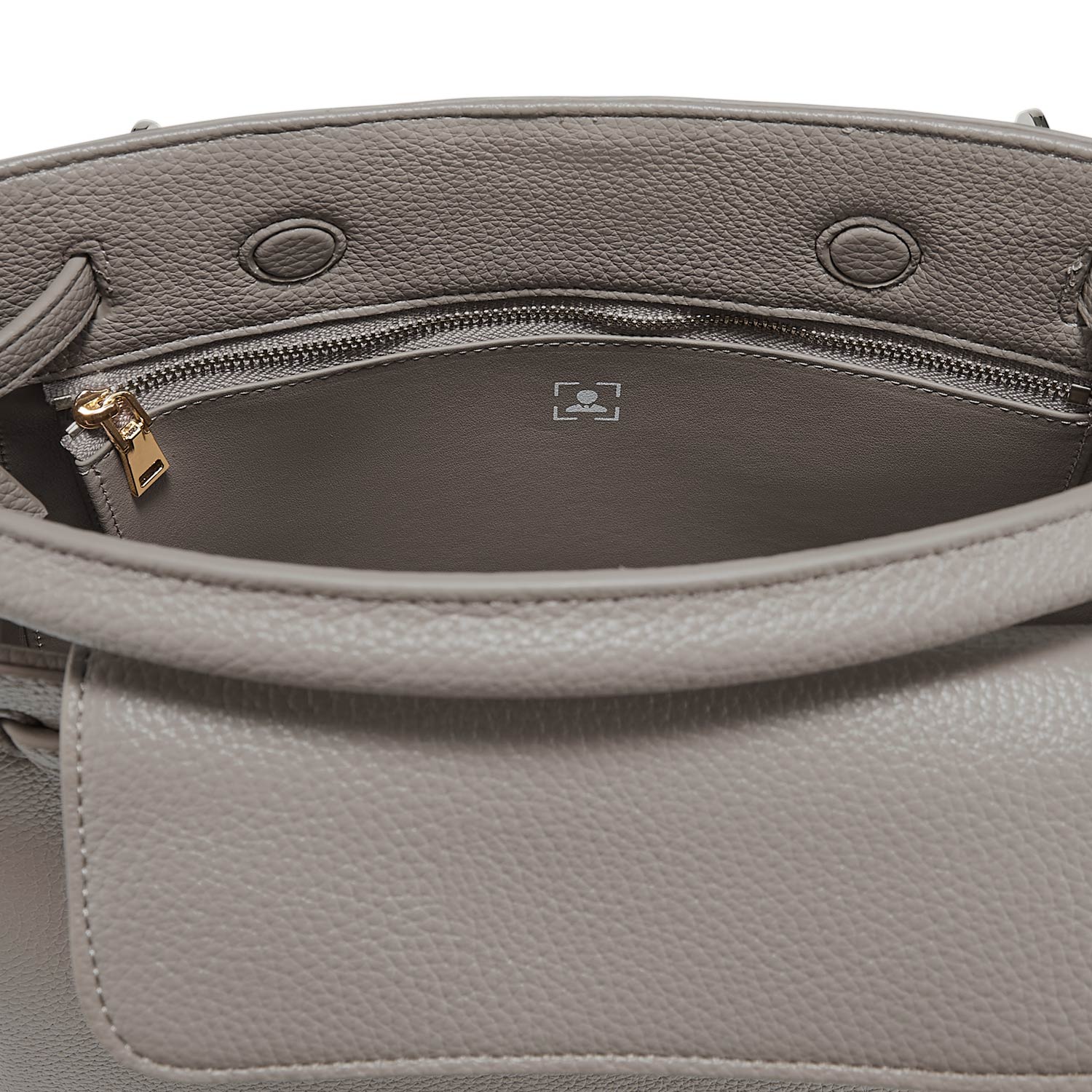 Victoria Hyde Victoria III crossbody work bag in PU leather with gold hardware, fits 12.9" tablet, organized interior for professional women.