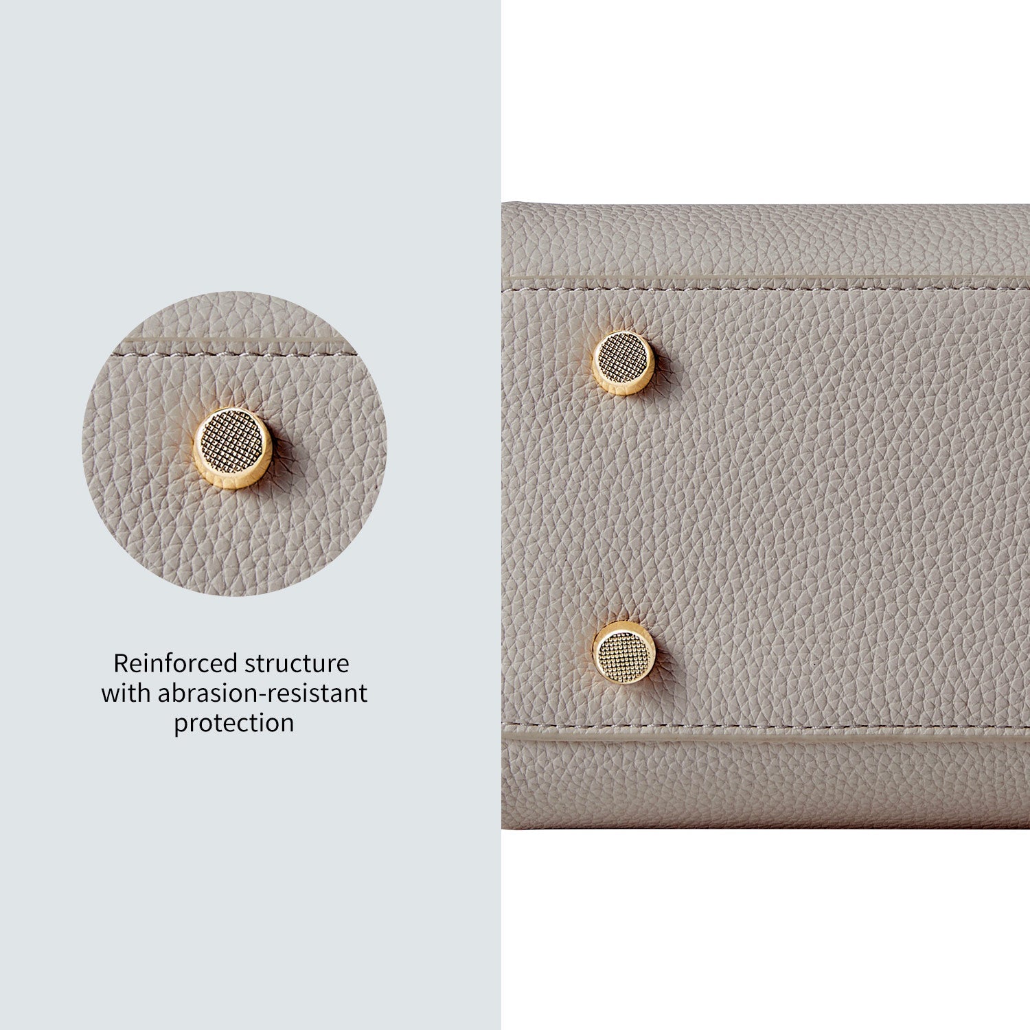 Victoria Hyde Victoria III crossbody work bag in PU leather with gold hardware, fits 12.9" tablet, organized interior for professional women.