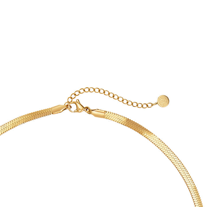 Victoria Hyde, Halskette, VH80091F, Lamia, Light Gold, VerschlussVictoria Hyde Lamia light gold snake chain necklace – stainless steel, 400mm+50mm length, elegant jewelry for a fashionable look.

