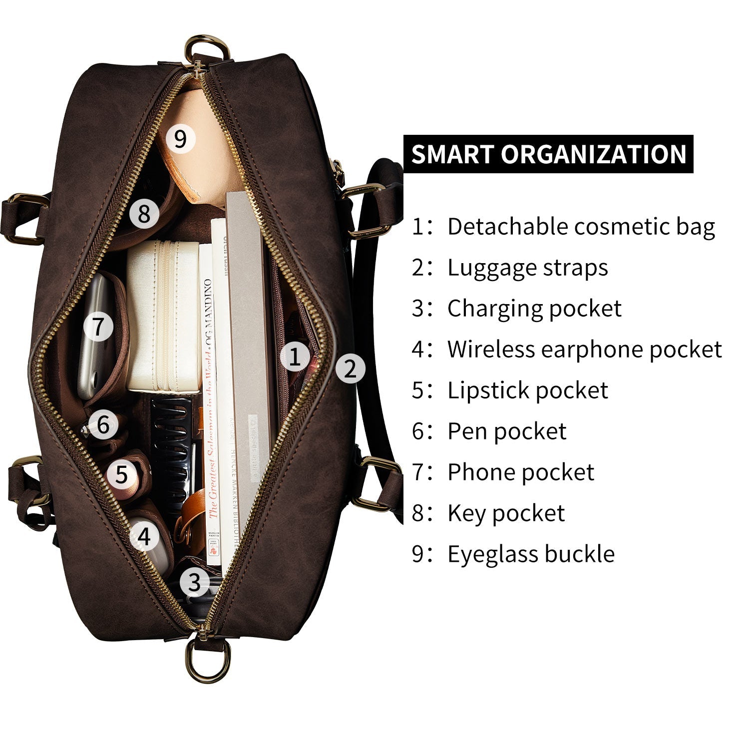 New Work Bag Margaret Brown modern work bag sustainable tote bag with laptop compartment for women in business