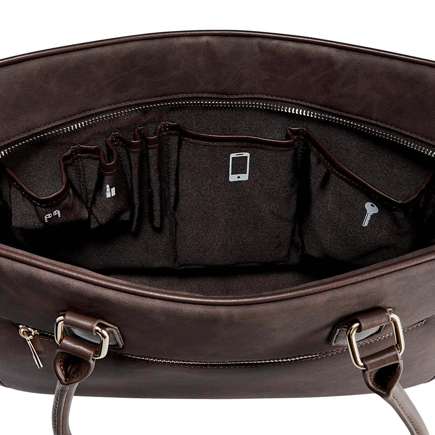 New Work Bag Margaret Brown modern work bag sustainable tote bag with laptop compartment for women in business