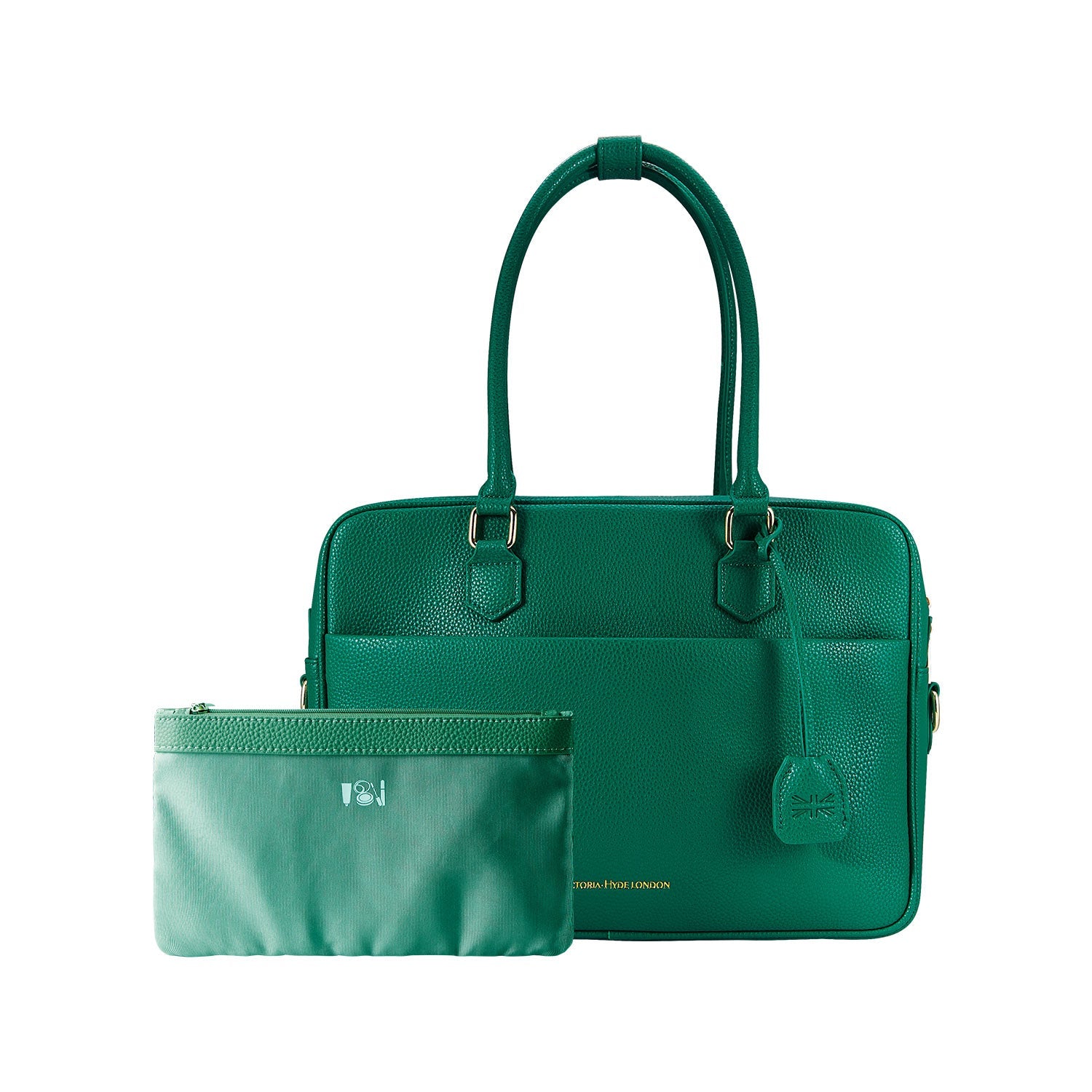 New Work Bag Margaret Green modern work bag sustainable tote bag with laptop compartment for women in business