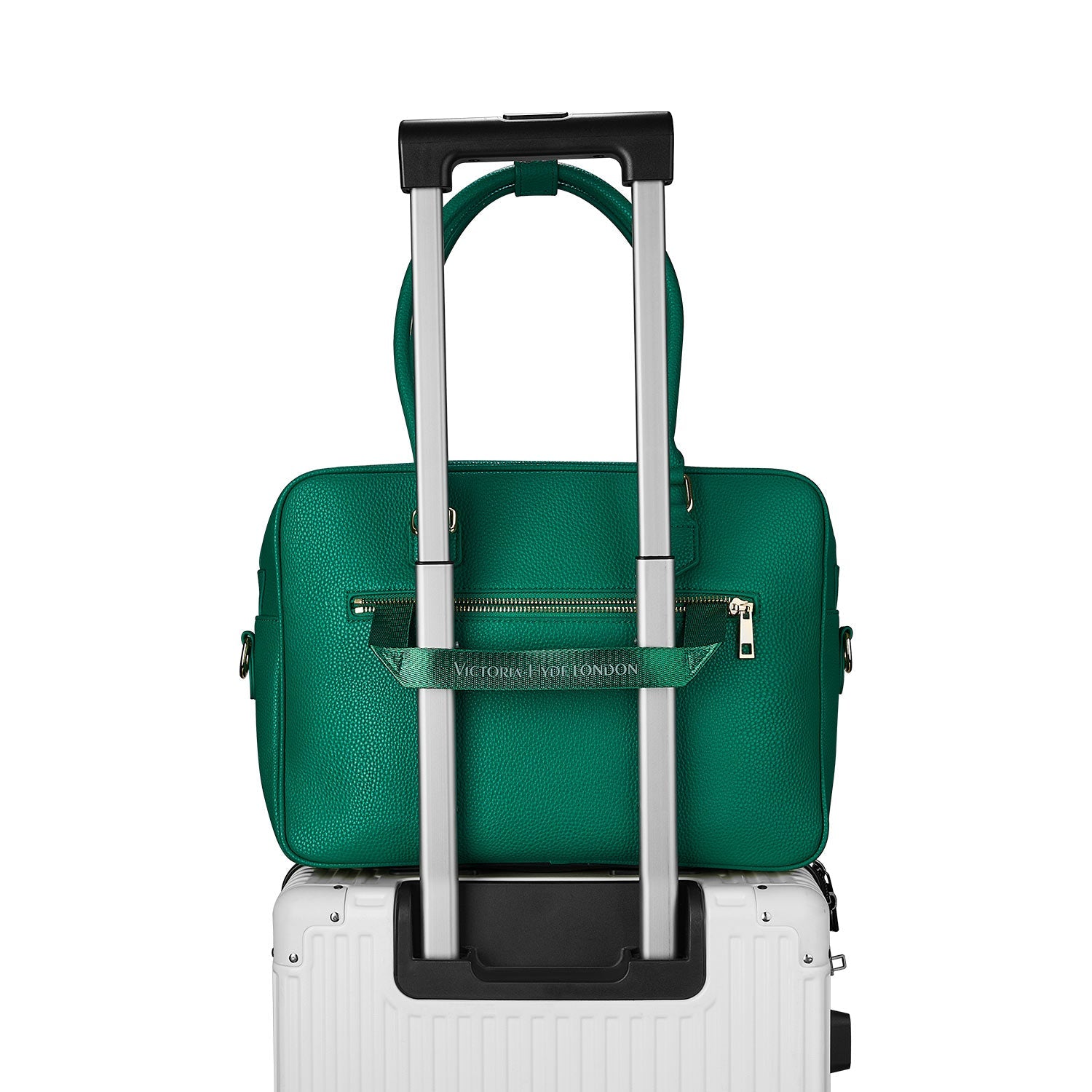 New Work Bag Margaret Green modern work bag sustainable tote bag with laptop compartment for women in business