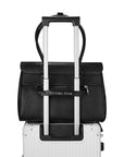 New Work Bag Jolene Black modern work bag sustainable tote bag with laptop compartment for women in business