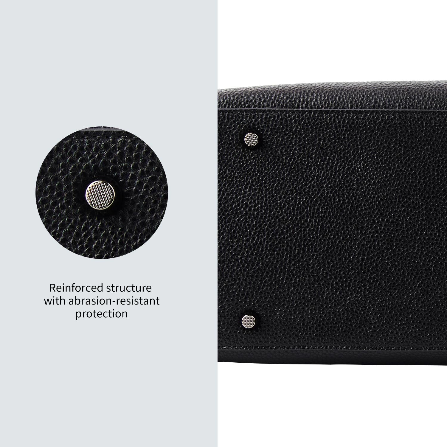 New Work Bag Jolene Black modern work bag sustainable tote bag with laptop compartment for women in business