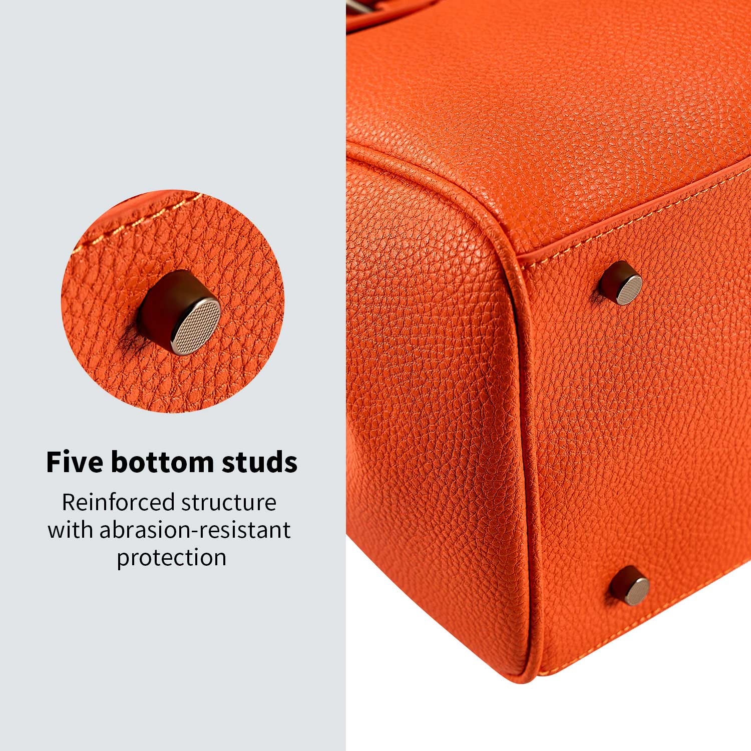 New Work Bag Jolene Orange modern work bag sustainable tote bag with laptop compartment for women in business