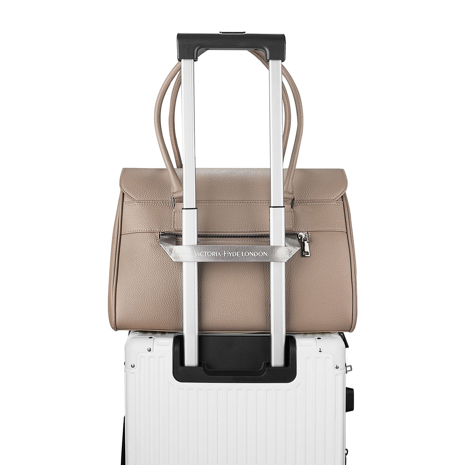 New Work Bag Jolene Nude modern work bag sustainable tote bag with laptop compartment for women in business